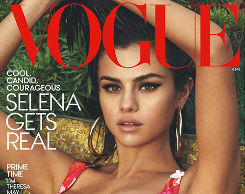 Selena Gomez Cover Selena Gomez inaugura la primavera sulla cover di Vogue