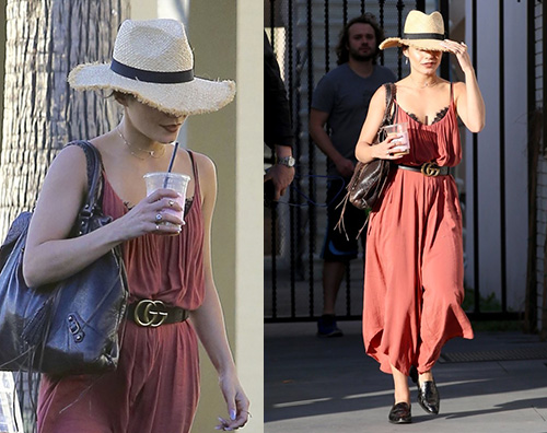 Vanessa Hudgens  Vanessa Hudgens beve un frullato a Studio City