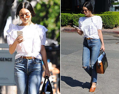 Vanessa Hudgens ha sempre tempo per lo shopping