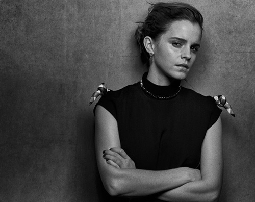 Emma Cover Emma Watson è la star di Interview Magazine