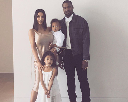 Kim Kardashian 1 1 Pasqua in famiglia per Kim e Kanye