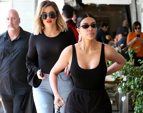 Kim Kardashian 1 Kim Kardashian, pomeriggio con Kourtney e Khloe