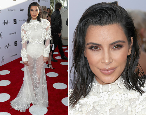 Kim Kardashian Kim Kardashian torna sul red carpet per i Fashion LA Awards