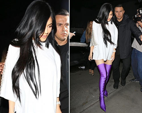 Kylie Jenner 1 Kylie Jenner senza pantaloni a Los Angeles