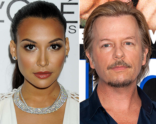 Naya Rivera David Spade Naya Rivera e David Spade sono una coppia?