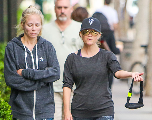 Reese Reese Witherspoon fa jogging a Los Angeles