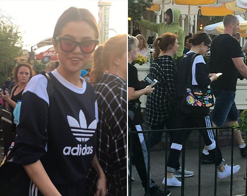 Selena Gomez Selena Gomez a Disneyland con Grace