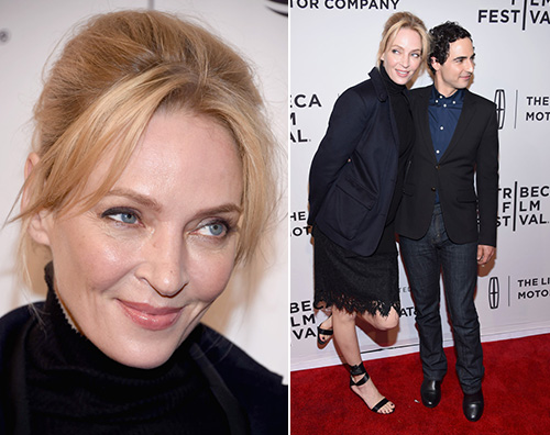 Uma Thurman Uma Thurman al Tribeca Film Festival