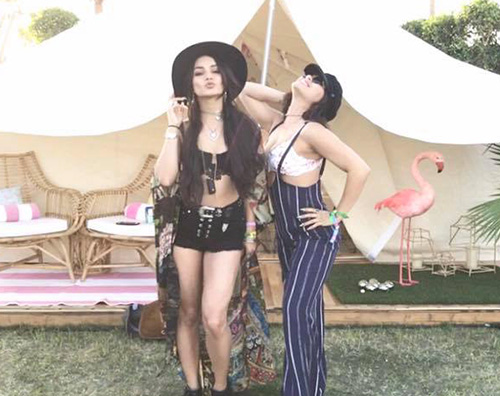 Vanessa Hudgens Cover 1 Vanessa Hudgens al Coachella senza Justin