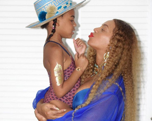 Beyonce 4 Blue Ivy compie 10 anni ed è già una piccola donna