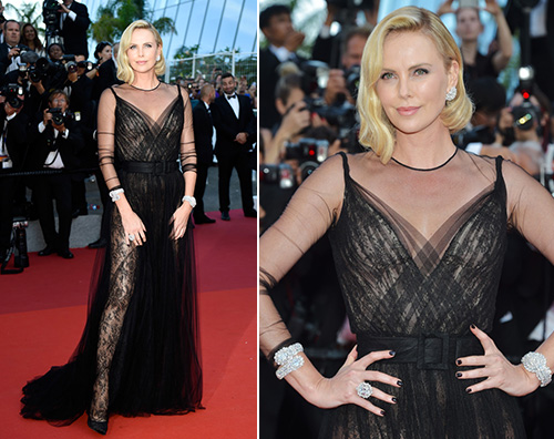 Charlize Theron 1 Charlize Theron, trasparenze sulla Croisette