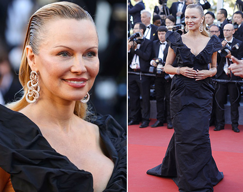 Pamela Anderson 2 Pamela Anderson a Cannes è una donna completamente diversa