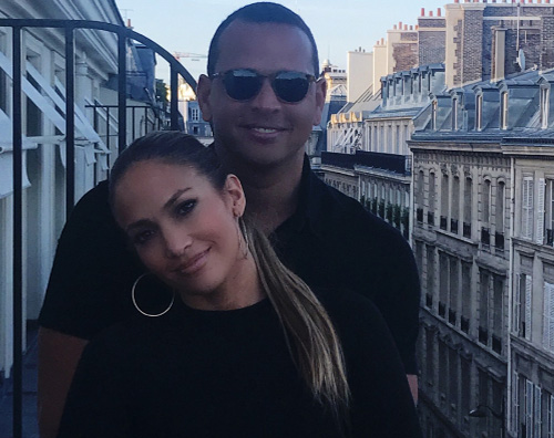 Jennifer Lopez 2 Jennifer Lopez e Alex Rodriguez, fuga romantica a Parigi