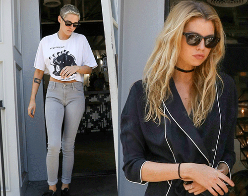 Kristen Stewart Stella Maxwell Kristen Stewart e Stella Maxwell, pomeriggio di coppia a West Hollywood