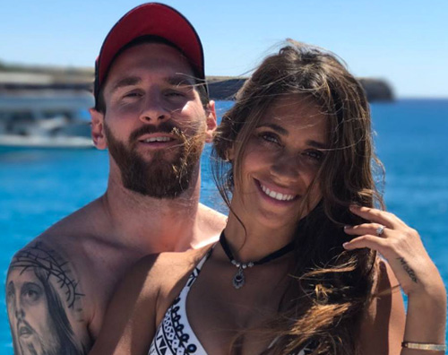 Leo Messi Leo Messi in vacanza prima del sì