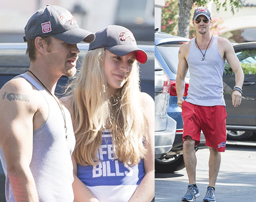 Chad 1 Chad Michael Murray mostra i muscoli a Calabasas