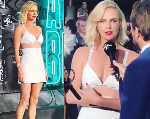 Charlize Theron Charlize Theron presenta “Atomic Blonde” a Berlino