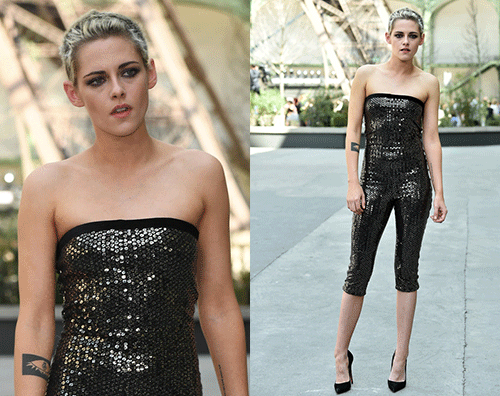 Kristen Stewart Kristen Stewart a Parigi per Chanel