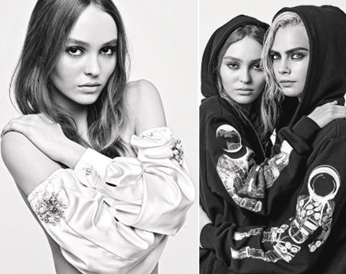 Lily Rose Depp 2 Lily Rose Depp in topless per Chanel