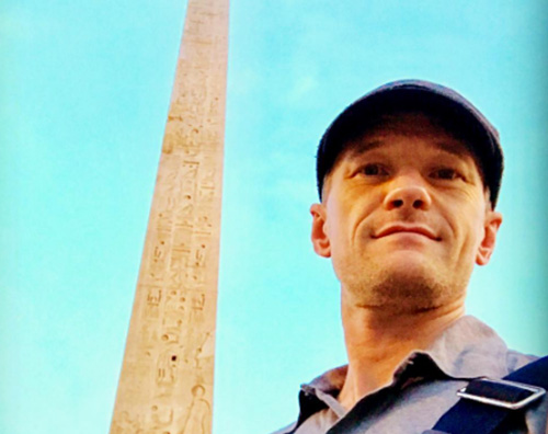 Neil Patrick Harris Vacanza a Roma per Neil Patrick Harris