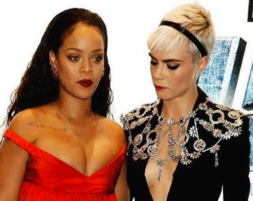 Rihanna 2 Rihanna in rosso alla premiere di “Valerien e la città dei mille pianeti”