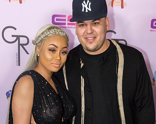 Rob Kardashian e Blck Chyna, lite social