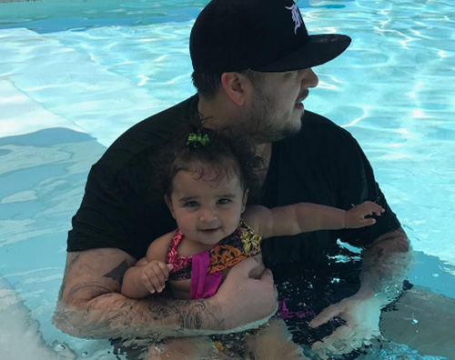 Rob Kardashian 3 Rob Kardashian e Blck Chyna, lite social