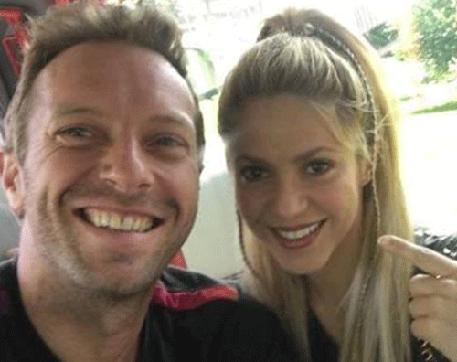 Shakira Shakira pronta per il concerto con i Coldplay