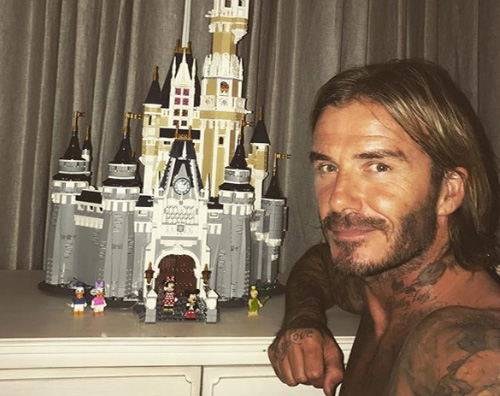 David Beckham, una sorpresa per Harper