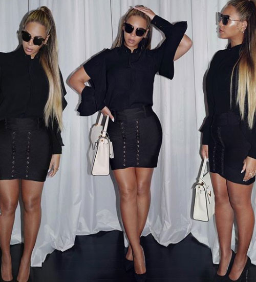 Beyonce 2 Beyonce , outfit black su Instagram