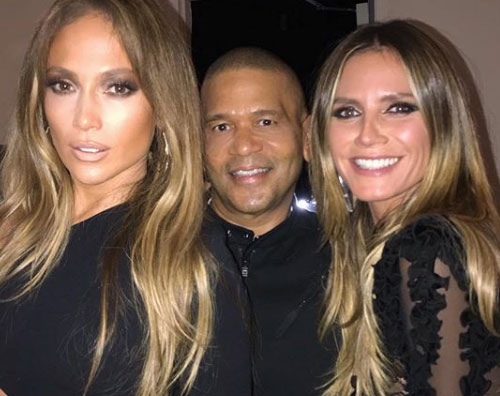 Jennifer Lopez Heidi Klum Heidi Klum fa visita a Jennifer Lopez a Las Vegas