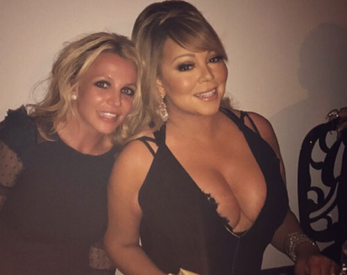 Mariah Britney Britney Spears e Mariah Carey si incontrano a cena