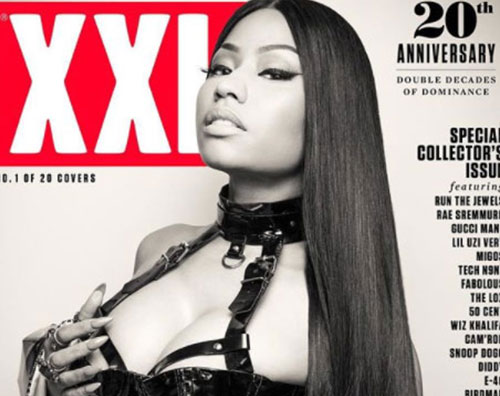 Nicki Nicki Minaj è fetish sulla cover di XXL