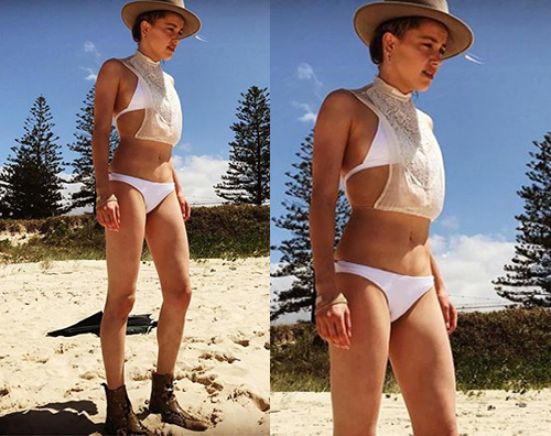 AMber Heard Amber Heard mostra il suo bikini body