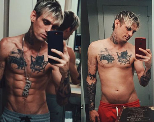 Aaron Carter Aaron Carter ha completato il percorso in rehab