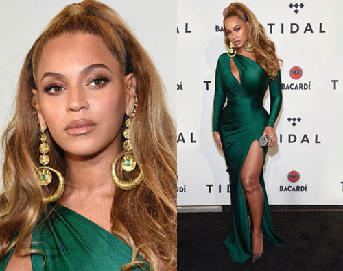 Beyonce Beyonce super sexy al concerto Tidal x Booklyn