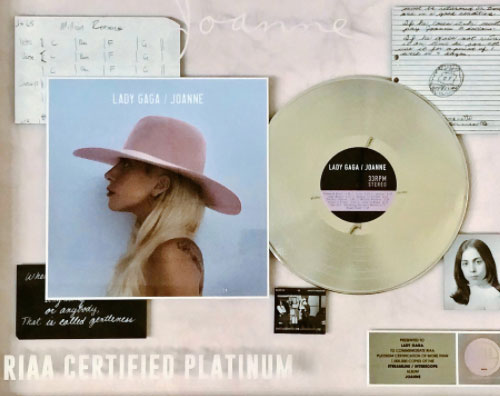 Lady Gaga 2 2 Lady Gaga, Joanne è disco di platino negli USA