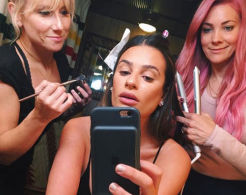 Lea Michele 1 1 Lea Michele si prepara per Jimmi Fallon