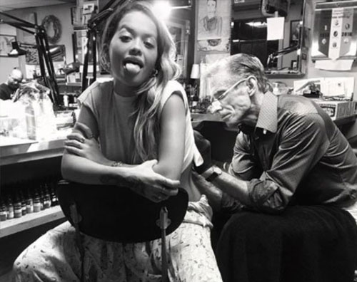 Rita Ora Nuovo tattoo per Rita Ora