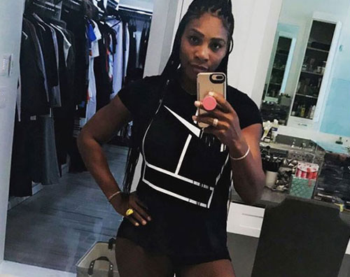 Serena Williams Serena Williams è già in forma ad un mese dal parto