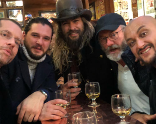 Jason Momoa1 Reunion per Jason Momoa ed il cast di “Il trono di spade”