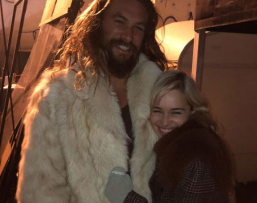 Jason Momoa2 Reunion per Jason Momoa ed il cast di “Il trono di spade”