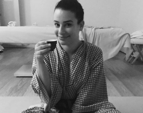 Lea Michele 3 Lea Michele, pazza per la spa giapponese