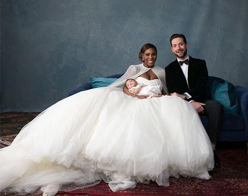 Serena Williams Serena Williams festeggia lanniversario su Instagram