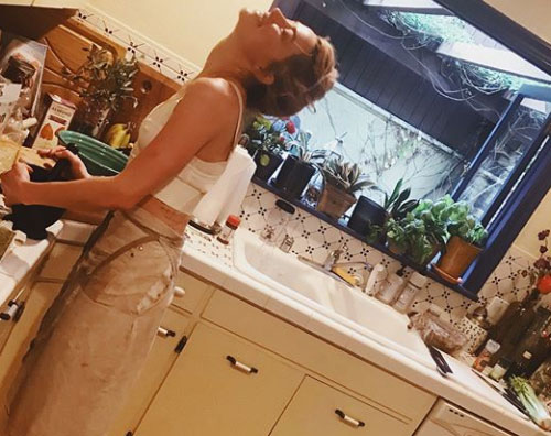 Amber Heard Amber Heard è una cuoca su Instagram