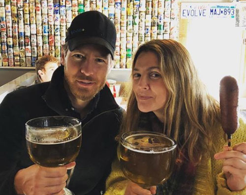 Drew Barrymore Drew Barrymore ha passato il Natale con Will Kopelman