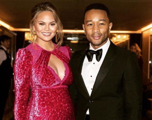 John Legend Chirssy Teigen Chrissy Teigen e John Legend elegantissimo a Oslo