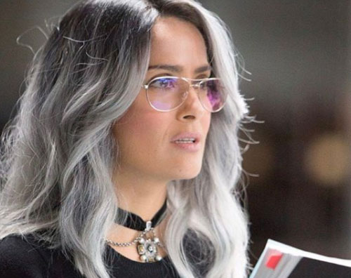 salma hayek Salma Hayek cambia look per esigenze di copione