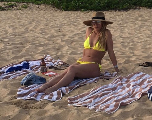 Britney Spears 1 Britney Spears, prima prova costume dellanno