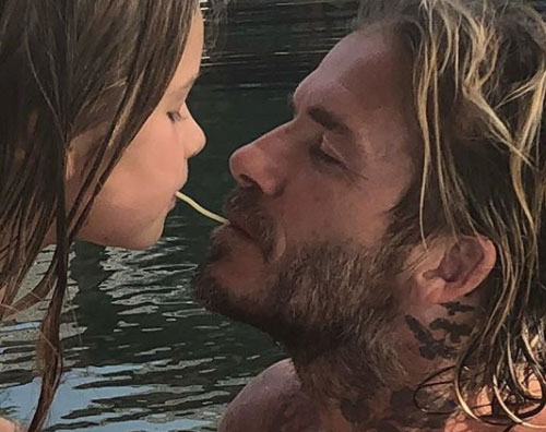 David Beckham Victoria Beckham “David è il papà migliore del mondo”